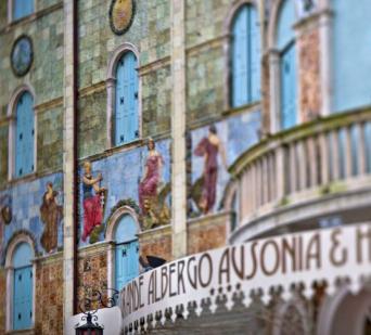 The largest majolica façade
